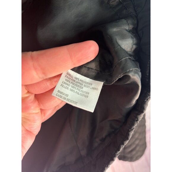 Calvin Klein Womens Quilted Hooded Jacket With Zipper Pockets & Front Zip Closur - Picture 14 of 15